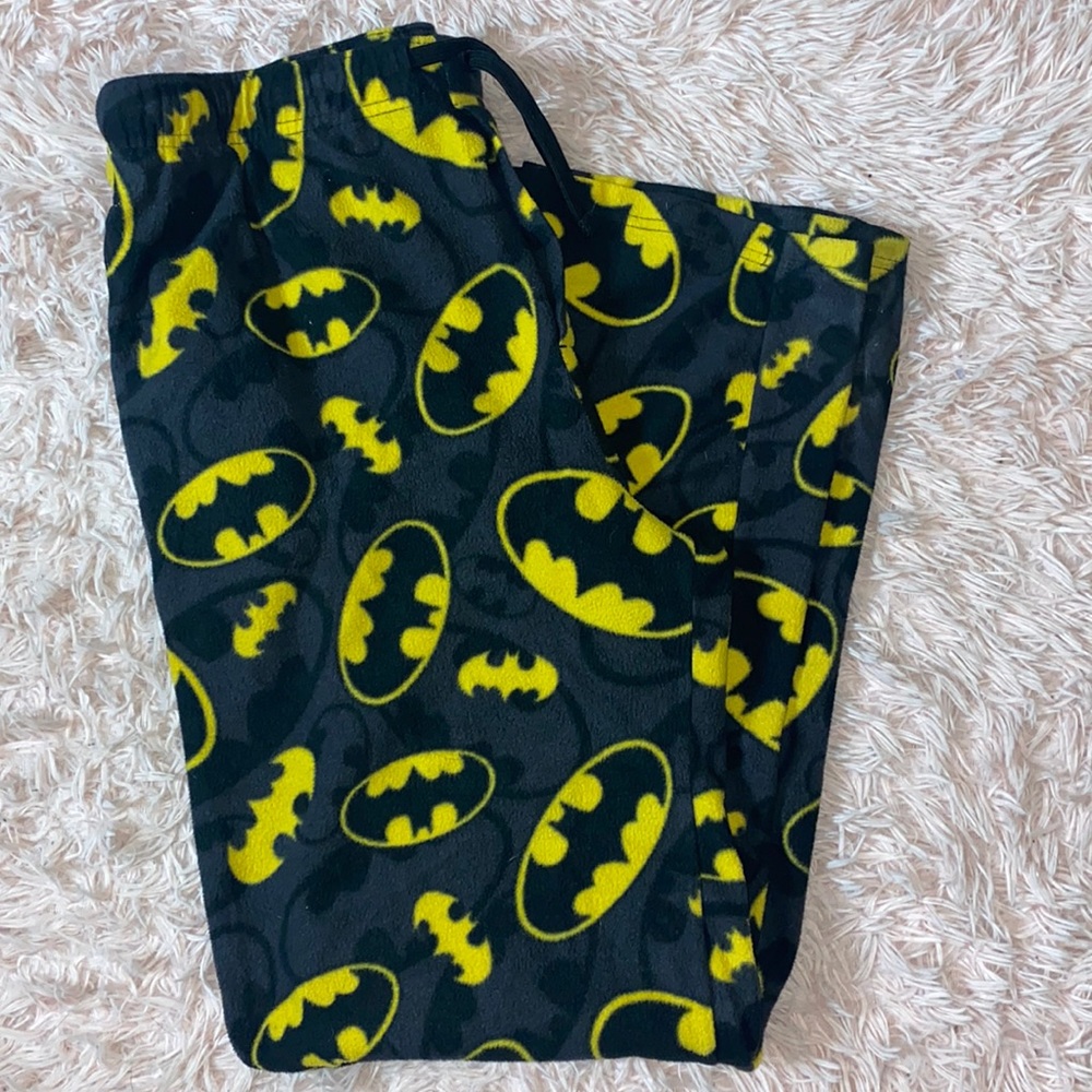 Fleece Batman Pajama Pants